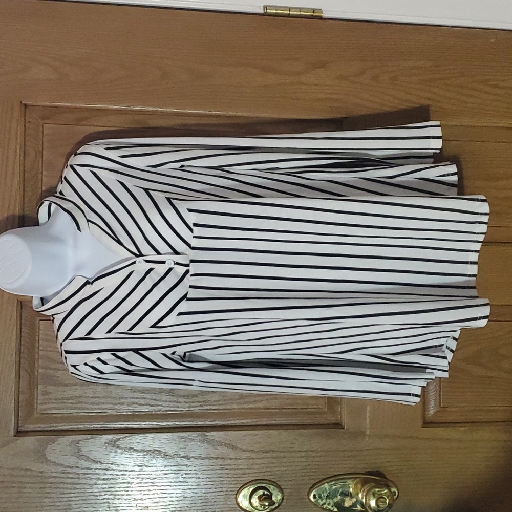 Miusey Stripped Long Sleeve Shirt
